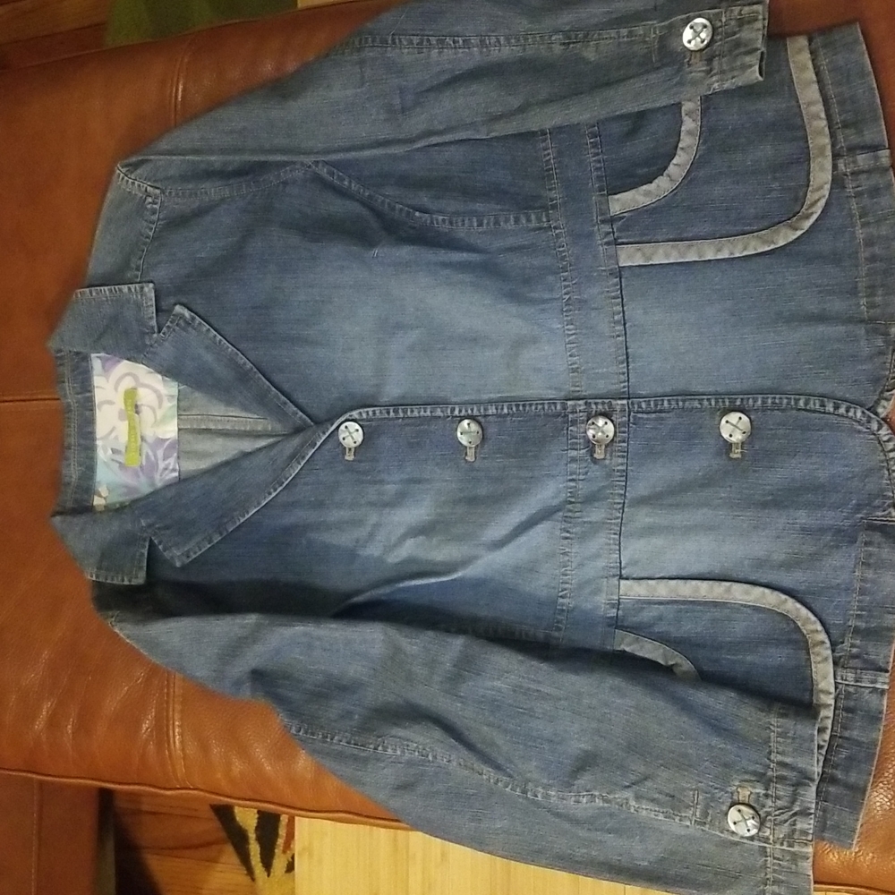 Jean blazer